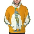 thumbnail image 6 of Futurama Trendy Cartoon Men'S Fleece Hooded Hoodie, hoodies for women men with pockets,Fall Fashion 2025 Pullover Sweaters Winter Clothes, 6 of 9