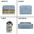 thumbnail image 2 of SCRAWLGOD Horse Stars Cactus Beige Blue Small Crossbody Bag for Women, Waterproof Lightweight Sling Bag, Scratch Resistant Trendy Casual Travel Shoulder Bag for Daily Life, 2 of 7