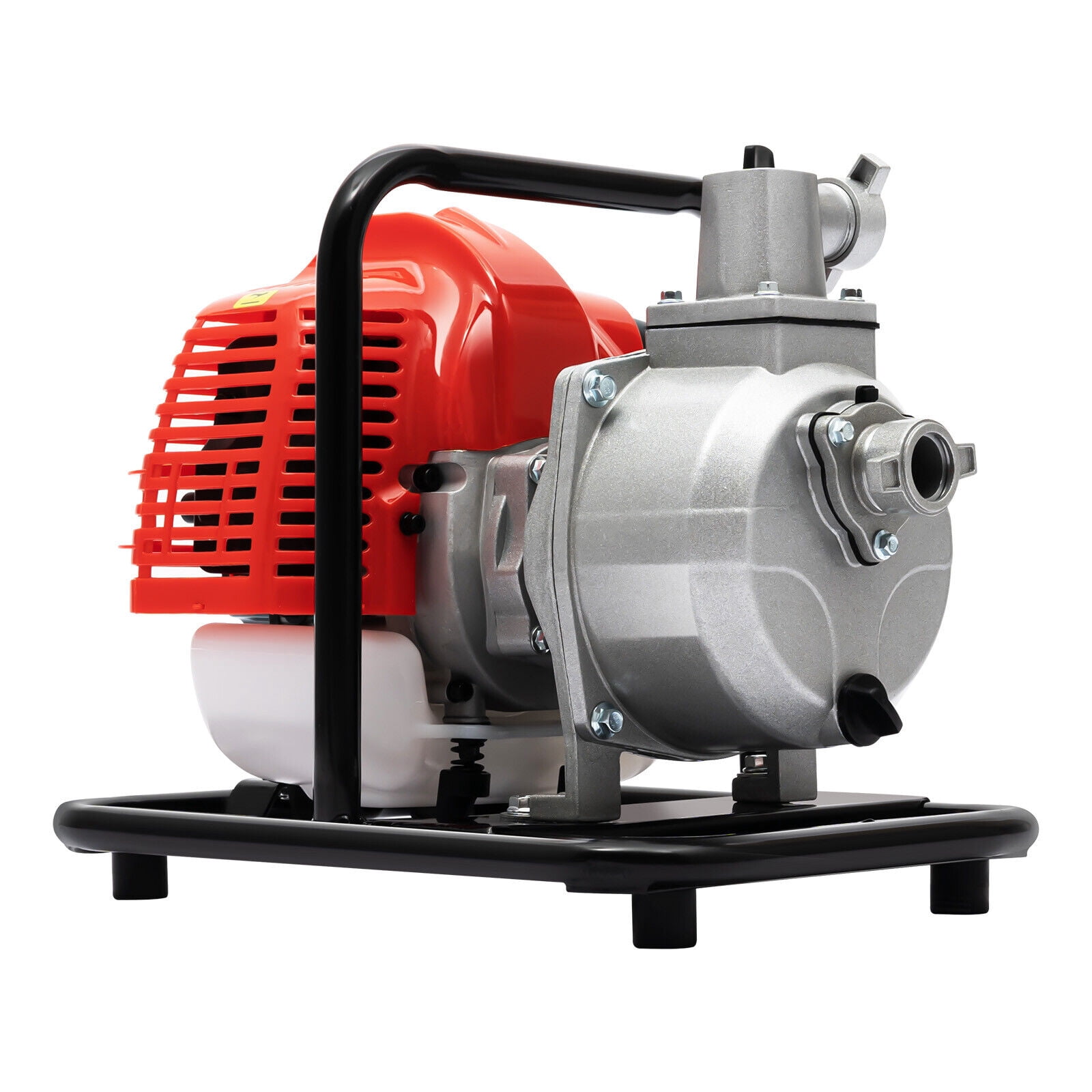 BJTDLLX, 1.7HP, Black Red and Grey Mixed Oil, 2 Stroke Water Transfer Pump, 10.17 GPM