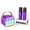 Dark purple, variant on BONAOK Mini Karaoke Machine for Kids Adults, Portable Bluetooth Singing Speaker with Microphone, Ideal Birthday Gift for Girls Boys Home Family Party, Blue