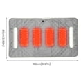 thumbnail image 2 of 4-Zone Heated Seat Cushion for Golf Cart, Portable Towel Blanket with 3 Modes, 52x32inch Seat Cushion Long Heating Time, USB Power Supply (Gray), 2 of 10
