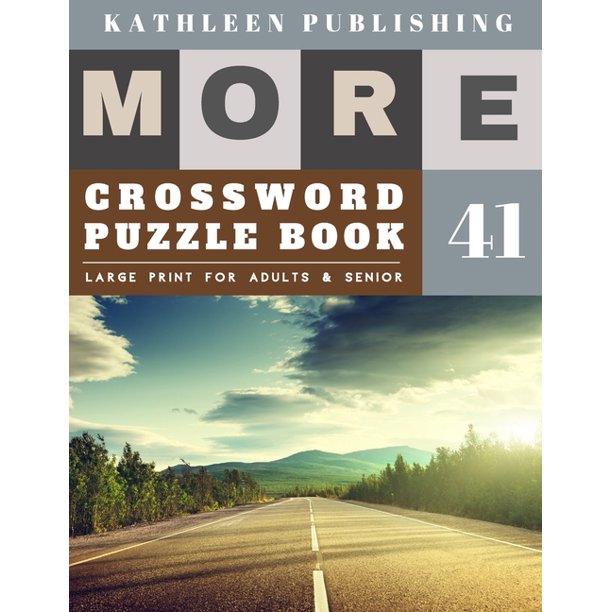 Crossword Books Quick: Crossword Puzzles Large Print : crosswords for teens - More 50 Large Print Crosswords Puzzles to Keep you Entertained for Hours ...
