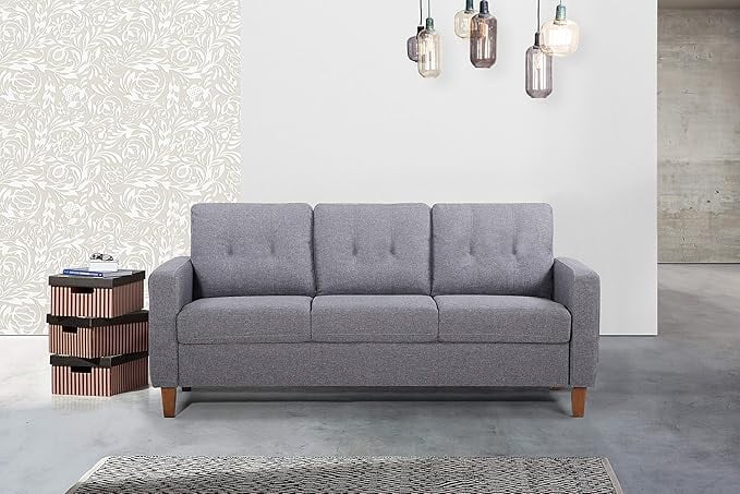 US Pride Linen Upholstered Couches for Living Room