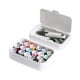 thumbnail image 1 of Wosthever Kits de costura, de hilo para acolchar con estuche, artesanías de viaje, tejido textil, caja de costura multifuncional, accesorios Almacenamiento y organización del hogar Wosthever HA061051-00B, 1 of 6