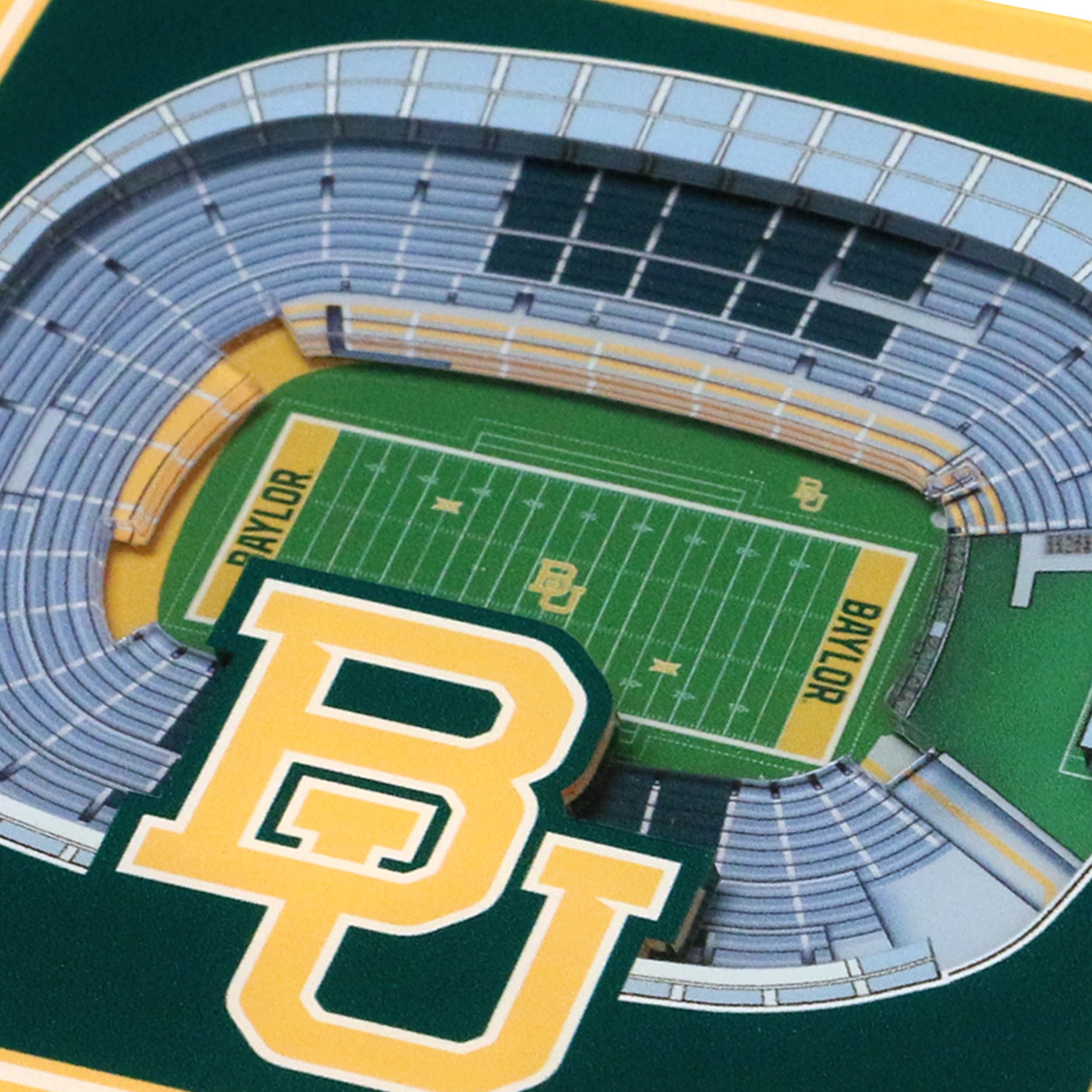 YouTheFan NCAA Baylor Bears Stadiumview Cribbage