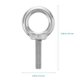 thumbnail image 4 of Lifting Shoulder Eyebolts, Mechanical Eyebolt Hooks, M8X30 Shoulder Threaded Eyebolts for Indoor and Outdoor Use,5 PCS, 4 of 5