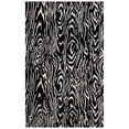 thumbnail image 3 of Safavieh  Hand-Tufted Ebony Berajeta Modern & Contemporary Wool Rug 6' x 9' - Black/Ivory, 3 of 5