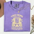 thumbnail image 4 of Tired Moms Book Club T-Shirt, Coffee Chaos Chapters Graphic Tee, Funny Book Lover Gift For Exhausted Moms, Reader Shirt, Bookworm Gift Tee, 4 of 6