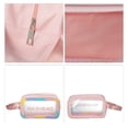 thumbnail image 3 of 1 Pc Women Convenient Clear Cosmetic Bag for Vacation Camping Business Travel Pink-S, 3 of 4