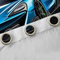 thumbnail image 5 of Feelyou Futuristic Race Car Black Out Curtains, Blue Cartoon Automobile Curtains Pack of 2 (42x63 Each), Teens Kids Boys Girls Bedroom Curtains, Blackout Curtains Room Decor, 5 of 7