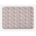 thumbnail image 1 of Botanical Bath Mat, Floral Composition Art with Pastel Colors, Plush Bathroom Decor Mat with Non Slip Backing, 29.5" X 17.5", Eggshell Multicolor, by Ambesonne, 1 of 2