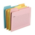 thumbnail image 2 of Smead SuperTab Fastener Folders with Reinforced Tab Letter - 8 1/2" x 11" Sheet Size - 1 x 2K Fastener(s) - 1/3 Tab Cut - Top Tab Location - 11 pt. Folder Thickness - Pink, Yellow, Goldenrod, Aqua - 1, 2 of 5