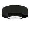 thumbnail image 2 of Hunter - Brookside Indoor Ceiling Fan With Light, Remote, 30-inch, Matte Black, Casual-style, 3-speed WhisperWind Motor, 52975, for Living Rooms, Bedrooms, 2 of 15