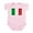 Petal Pink, variant on CafePress - Vintage Italy Infant Bodysuit - Baby Light Bodysuit, Size Newborn - 24 Months