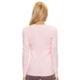 thumbnail image 2 of Felina | Long Sleeve Crew Neck Shirt | Cotton & Modal (Morning Pink, Large), 2 of 2