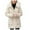 White, variant on MuZeFu Winter Coats for Women Clearance under $50 Women's Fall And Winter Long Sleeved Warm Cotton Jacket Bread