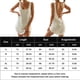 thumbnail image 2 of Vestido de verano para mujer Vestido casual de punto sin espalda Vestidos de playa (Blanco S) Tmvgtek Para estrenar, 2 of 2