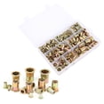thumbnail image 3 of Rivet NutKnurled Rivet Nut, Convenient Carbon Steel Rivet Nut Small Strong 300Pcs  For Materials, 3 of 8