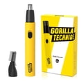 thumbnail image 1 of Gorilla Technique Recortador de pelo para nariz y orejas para hombres, recargable 2 en 1 para depilación de nariz, oreja, cejas, sin tirones, sin enganches, con motor de alta velocidad de 10.000 rpm, 1 of 5