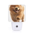 thumbnail image 1 of Balery Happy Fluffy Running Dog Luz Nocturna LED con Sensor Automático, Enchufe con Sensor Crepuscular, Luz Suave de 0.5W para Dormitorio, Pasillo, Baño-UK, 1 of 7