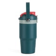 thumbnail image 3 of Ozark Trail 18oz Vacuum-Insulated Stainless Steel Dual Lid Insulated Tumbler, Double Wall Vacuum Insulated Travel Tumbler with Sip & Chug Lid, Green, 3 of 11