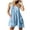 *Light Blue, variant on VBVC Women's Sleeveless Back Tie Tank Dress,Flowy Tunic Mini Dress For Women,Ladies Lightweight Summer Beach Sundress with Pockets,Beige,S-2XL