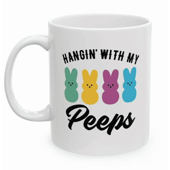 Easter Peeps Design - Bunny Lover - 11 oz Ceramic Coffee Mug