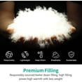 thumbnail image 3 of Edredón APSMILE All Season Feather Fibers King White, 3 of 9