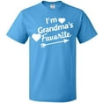 thumbnail image 3 of Inktastic I'm Grandma's Favorite with Arrow and Hearts T-Shirt, 3 of 5