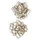 thumbnail image 1 of 40 Piezas De Metal Correas Que Conectan Los Cierres De Hebilla De Triple Deslizamiento Bronce 38x16mm Macarena Ajuste la hebilla de triple deslizamiento, 1 of 8