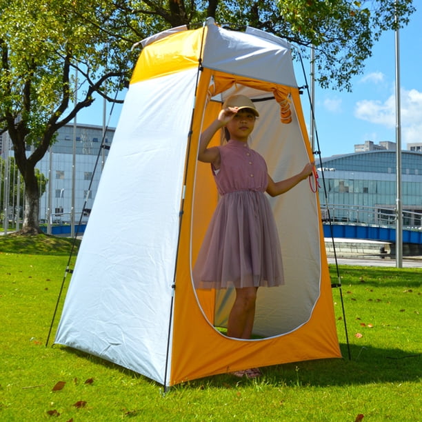 Tente D'Intimité Portable Pop-Up Pour Camping - Vestiaire Douche Salle De Bain Extérieure