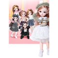 thumbnail image 2 of Tenues de Poupée BJD Princess à la Mode de 12 Po, Déguisement, Jeu de Rôle, Jouet, Vert, 2 of 9