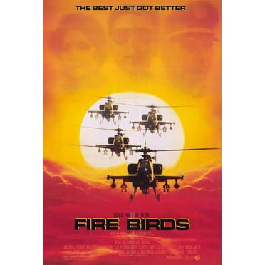 Fire Birds - movie POSTER (Style A) (27" x 40") (1990)