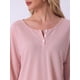 thumbnail image 5 of Conjunto de pijama para mujer INSPIRE CHIC de dos piezas, de punto waffle, con manga larga, sudadera y pantalones, talla 2XL, color rosa, 5 of 6