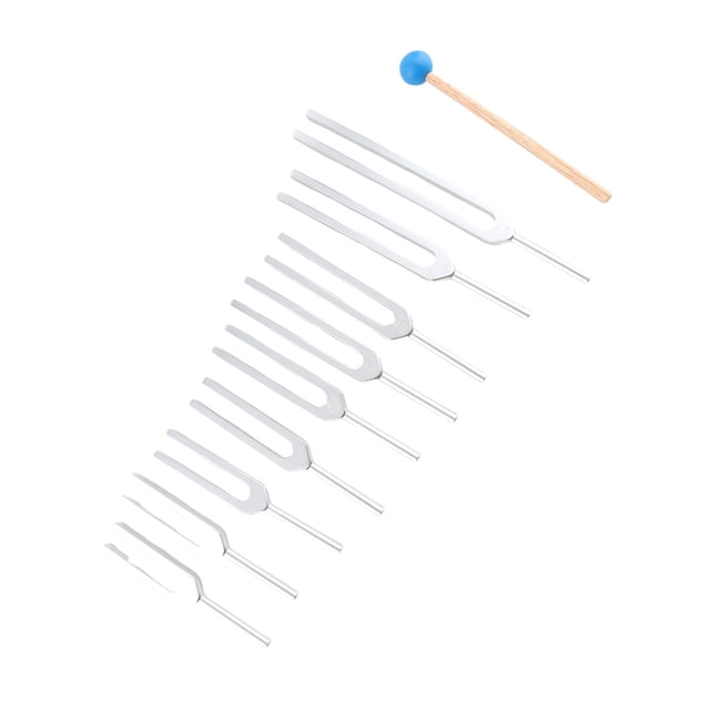 Diapasón De Curación, 9 Piezas De Instrumentos Musicales, Juego De Herramientas De Terapia De Curación De Sonido, Diapasón Para Enfermería Para Curación