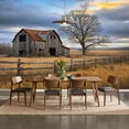 thumbnail image 5 of 100"x144" Wall Mural Peel and Stick Wallpaper Rustic Farmhouse Vintage Barn Country Field Landscape Rustic Wall Decor Self Adhesive Removable Wall Stickers for Bedroom Living Room, 5 of 7