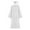 White, variant on XIAQUJ GraduationMall Graduation Gown And Cap For Adults 2024 Year Charm Unisex Bachelor Bachelor School College White S