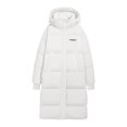 thumbnail image 4 of Women's Casual Loose Fit Long Down Coat, Thick Winter Jacket with Hood and Long Sleeves in a Solid Color for Warmth, 4 of 7