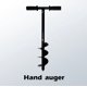 thumbnail image 5 of Excavadora Manual de mano, broca para agujero de poste, suelo de jardín en espiral, 5 of 5