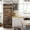 Beige, variant on Vintage Rusty Door Design Mural Decals Kitchen Waterproof rative Refrigerator Cabinet Iron Steel Gate Texture Art Wallpaper