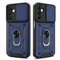 thumbnail image 3 of Elegant Choise Case with Ring Stand and Slide Camera Lens for Samsung Galaxy A55/A25/A15 5G 6.5inch Phone Cover, Blue, 3 of 13