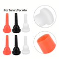 thumbnail image 2 of 2Pcs for Alto Tenor Trombones Mouthpiece Abs Plastic Beginners Exercising White Tenor Sax, 2 of 4