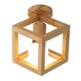 thumbnail image 2 of Jaula de Madera de La Luz de Techo para La Decoración Del Apartamento Del Hotel Del Dormitorio Del Yuyangstore Lámpara de techo, 2 of 8