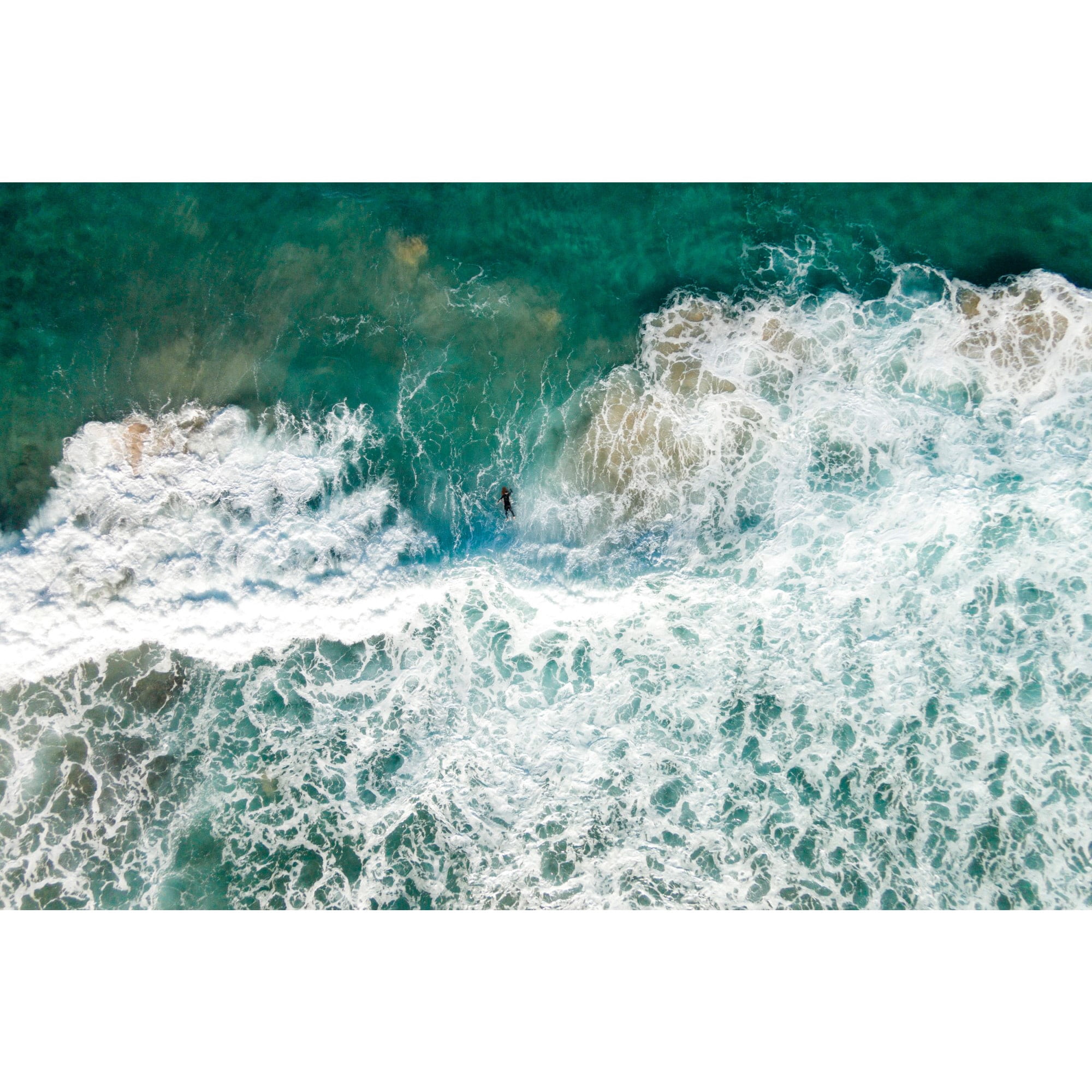 Marmont Hill "Choppy Sea" by Karolis Janulis Painting Print on Wrapped Canvas