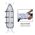 thumbnail image 4 of HELLHERO Ironing Board Covers 15x54 Inch Stretch Fit Anti-Slip Soft Fabric Ironing Board Covers for Friends, 4 of 5