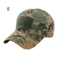 thumbnail image 2 of SPRING PARK Men Fashion Camouflage Hat Adjustable Anti Sun Low Profile Baseball Cap Outdoor Cycling Hiking Cap, 2 of 7