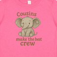 thumbnail image 4 of Inktastic Cousins Make the Best Crew Elephant Graphic Boys or Girls Baby T-Shirt, 4 of 5