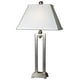 Uttermost Lampe de Table Conrad en Aluminium Brossé – image 1 sur 2