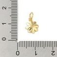 thumbnail image 3 of Brass Enamel Charms with Jump Ring Long-Lasting Plated Lead Free & Cadmium Free Flower Charms Real 18K Gold Plated White 10x7.5x2mm Hole: 3mm, 3 of 3