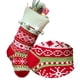 thumbnail image 3 of Medias navideñas, medias colgantes para decoración navideña familiar, decoración para fiestas de temporada navideña, 3 of 5